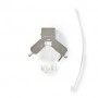 Keystone | CAT6a | RJ45 Femelle | S/FTP | Métal | Boîte
