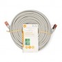 Câble réseau CAT6 | RJ45 Male | RJ45 Male | SF/UTP | 15.0 m | Rond | PVC | Gris | Label
