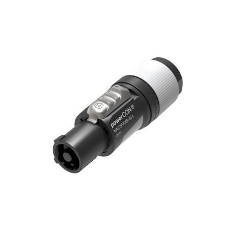 Connecteur de câble d’alimentation CA verrouillable NAC3FXXB-W-L