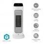 Radiateur soufflant PTC en céramique SmartLife | Wi-Fi | 2000 W | 2 Réglages de Chaleur | Oscillation | Afficher | 10 - 49 °C | 