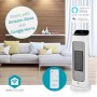 Radiateur soufflant PTC en céramique SmartLife | Wi-Fi | 2000 W | 2 Réglages de Chaleur | Oscillation | Afficher | 10 - 49 °C | 