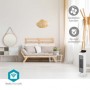Radiateur soufflant PTC en céramique SmartLife | Wi-Fi | 2000 W | 2 Réglages de Chaleur | Oscillation | Afficher | 10 - 49 °C | 