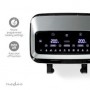 Friteuse à air chaud Double | 2x4.2 l | Minuteur: 60 min | Nombre de programmes prédéfinis: 10 | Numérique | Noir