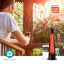 SmartLife Chauffe-patios | Wi-Fi | 1200 W | 2 Réglages de Chaleur | Oscillation | Protection contre les chutes | IP24 | Noir