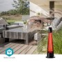 SmartLife Chauffe-patios | Wi-Fi | 1200 W | 2 Réglages de Chaleur | Oscillation | Protection contre les chutes | IP24 | Noir