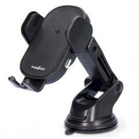 Chargeur de voiture sans fil | 7.5 / 10 / 15 W | 1.5 / 1.67 / 2 A | 1.00 m | Arrêt de sécurité en cas de surchauffe / FOD / Sur 