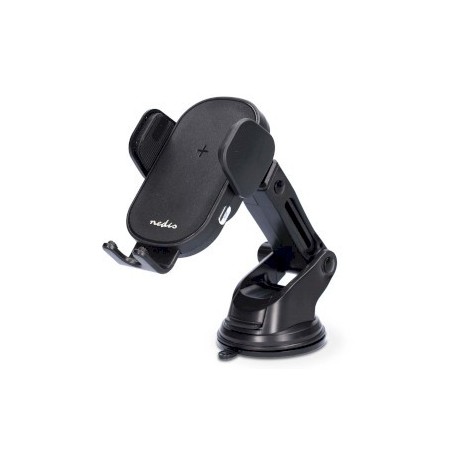 Chargeur de voiture sans fil | 7.5 / 10 / 15 W | 1.5 / 1.67 / 2 A | 1.00 m | Arrêt de sécurité en cas de surchauffe / FOD / Sur 