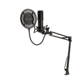 Microphone de Jeu | Utilisé pour: Bureau / PC Portable | USB Type-A | Bouton marche/arrêt intégré | POP Filter