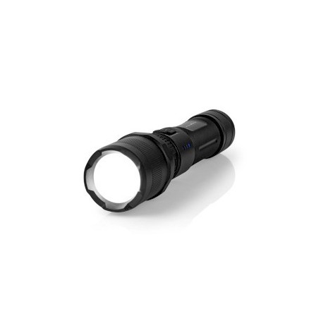 Lampe torche | Alimenté par pile | 3.7 V DC | 10 W | Lithium-Ion intégré | Batteries incluses | Rechargeables | Flux lumineux no