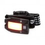 LED lampe frontale | Alimenté par pile / Alimenté par port USB | 3.7 V DC | Batteries incluses | Rechargeables | Flux lumineux n