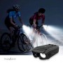 Caméra de cyclisme | 1080p@30fps | 2 MPixel | 600 min | 70 ° | 600 min | Montures incluses | Noir
