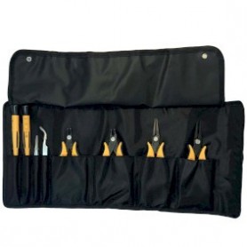 Ensemble de 8 pièces d\'outils à main différents (2 pinces, 2 cutters, 2 pinces et 2 tournevis)