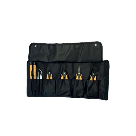 Ensemble de 8 pièces d\'outils à main différents (2 pinces, 2 cutters, 2 pinces et 2 tournevis)