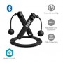 SmartLife Sports de Plein Air | Corde à sauter | Bluetooth | Dual Hall sensor | Affichage LED | PVC | 3.00 m | Balles sans fil /