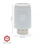 Contrôle de Radiateur SmartLife | Zigbee 3.0 | Alimenté par pile | LED | Android™ / IOS