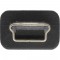 Câble USB 2.0 Mini, InLine®, prise A à Mini-B prise (5 broches.), noir, 0,3m