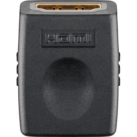 Adaptateur HDMI™, Coupleur, Plaqué Or, 8K @ 60 HzPrise femelle standard HDMI™ (type A) Prise femelle standard HDMI™ (type A)