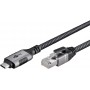 Câble Ethernet USB-C™ 3.1 vers RJ45, 1,5 mconnecte un routeur, modem ou switch réseau au port USB-C™ de l\'ordinateur portable, 