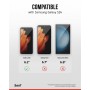 3sixT 4in1 Protection Bundlecoque de téléphone, protection d\'écran, protection de caméra et applicateur sans stress, compatible