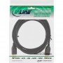 Câble InLine® USB 2.0, AM / AM, contacts noirs, plaqués or, 3 m
