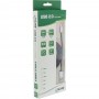 Câble USB 2.0 InLine®, fiche de type C à fiche A, noir / alu, flexible, 0,5 m
