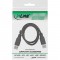 Câble InLine® USB 3.0 Type A mâle à A noir 0,5m