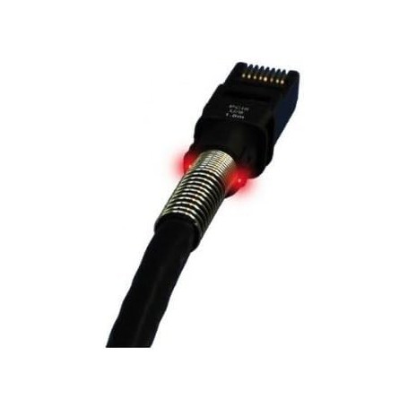  Lot de 10 Cordons cat 6a F/UTP noir 1,20 m