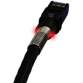  PCI6-DPF/26 Cordon RJ45 catégorie 6A U/FTP LSOH noir - 7,9 m
