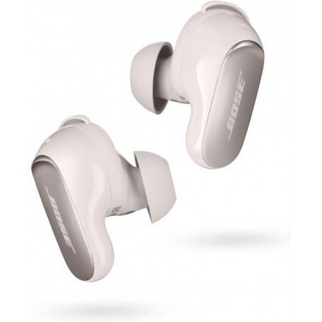 NOUVEAUX Bose QuietComfort Écouteurs sans fil, écouteurs Bluetooth avec audio spatial et réduction de bruit ultra-performante, Blanc
