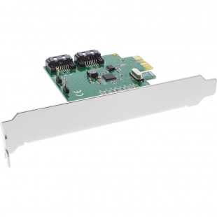 Carte d'interface InLine® 2 ports SATA 6 Go / s x1 PCIe 2.0 RAID 0/1 / SPAN