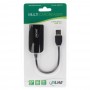 Lecteur double carte InLine® USB 3.0 avec câble 2x2 emplacements pour SD SDHC SDXC microSD