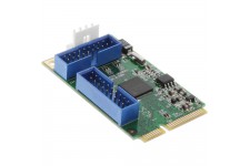 InLine® Mini PCIe Card 4x Carte d'interface USB 3.0