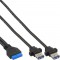 InLine® Mini PCIe Card 4x Carte d'interface USB 3.0