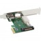 Kit de carte adaptateur InLine® PCI-E 1x Emplacement pour 2x Emplacement externe PCI-E + Alimentation