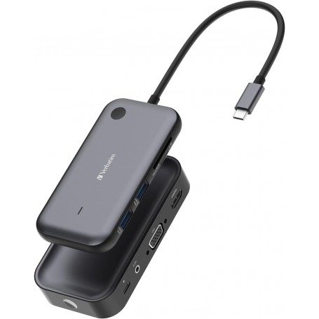  Share My Screen Adaptateur d'affichage USB-C sans Fil 1080p avec hub WDA-01