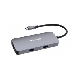 USB-C Pro Multiport Hub 5 en 1, Adaptateur Multiport USB-C vers HDMI, RJ45, USB-A et USB-C PD, pour Mac, MacBook Pro/Air, iPad Pro, Thinkpad, Ordinateur Windows, Ordinateur Portable, etc