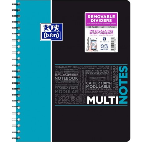 Oxford Etudiants Cahier "MULTINOTES", A4+, lign