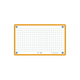 Oxford Fiches "Flash 2.0", 75x125 mm, quadrill, orange