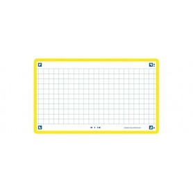 Oxford Fiches "Flash 2.0", 75x125 mm, quadrill, jaune