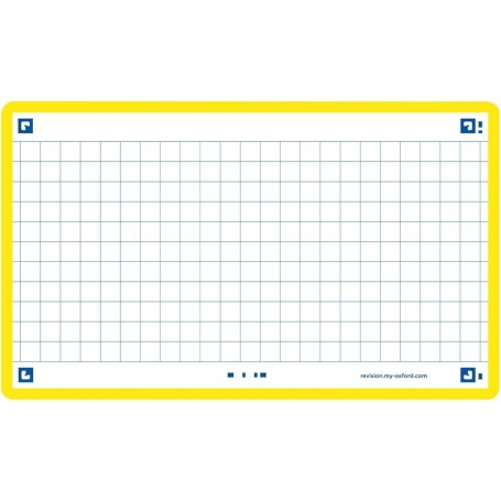 Oxford Fiches "Flash 2.0", 75x125 mm, quadrill, jaune