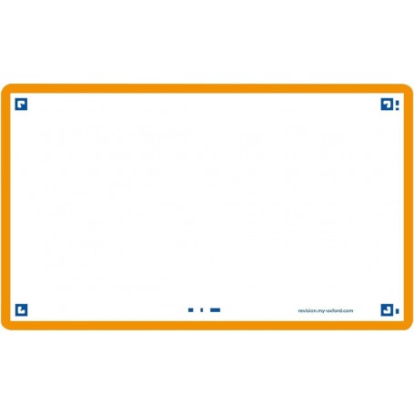 Oxford Fiches "Flash 2.0", 75x125 mm, uni, orange