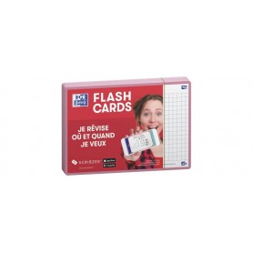 Oxford Fiches "Flash 2.0", 105 x 148 mm, rose