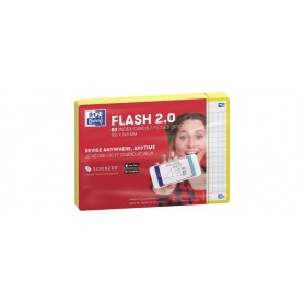Oxford Fiches "Flash 2.0", 105 x 148 mm, jaune