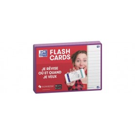 Oxford Fiches "Flash 2.0", 105 x 148 mm, lilas