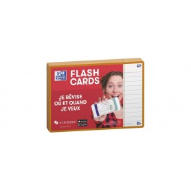 Oxford Fiches "Flash 2.0", 105 x 148 mm, orange
