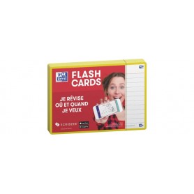 Oxford Fiches "Flash 2.0", 105 x 148 mm, jaune
