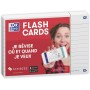 Oxford Fiches "Flash 2.0", 105 x 148 mm, lign, blanc