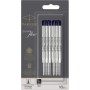 PARKER Recharge pour stylo QUINKflow, M, blister de 10, noir