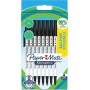 Paper:Mate Stylo bille Kilometrico, blister de 8, noir