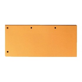 Oxford Intercalaires Duo, en carton, 240 x 105 mm, orange